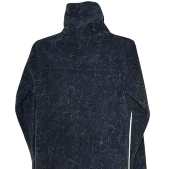 Columbia Ali Peak Fleece Cowl Neck Tunic Pockets - Black Brush Floral Print - S - Picture 5 of 9
